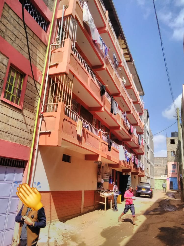 4 floor flat for sale with 43 bedsitter in Kenyatta University  Ruiru