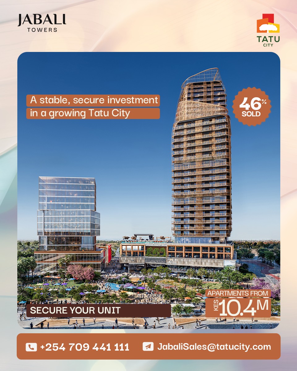 Jabali Towers, Tatu City: Redefining Luxury Urban Living in Kenya’s Smart City