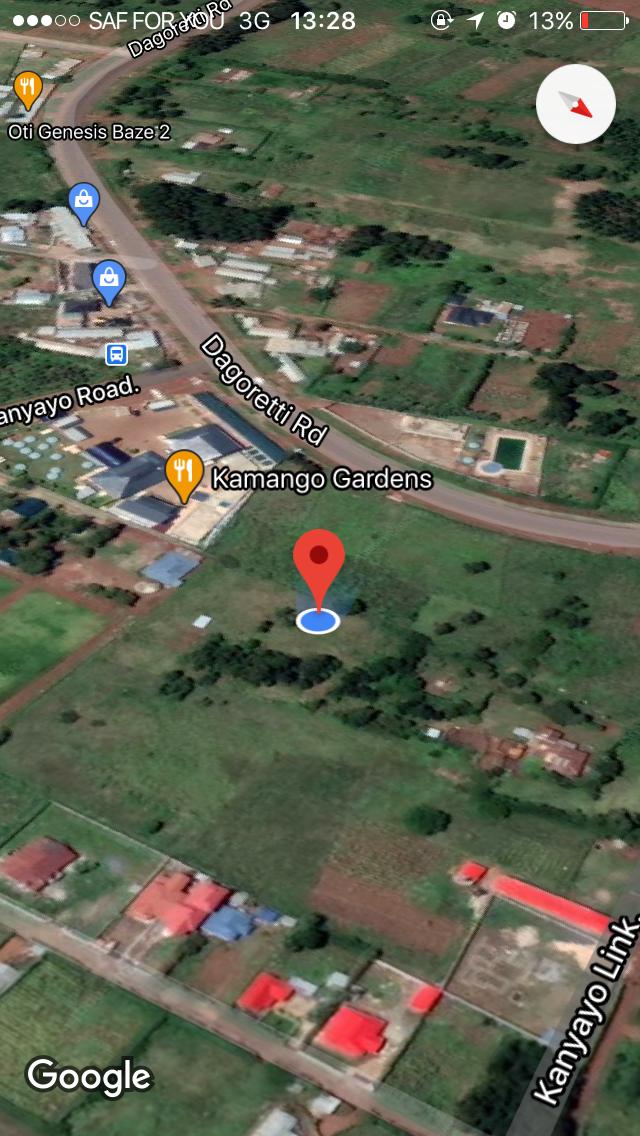 Prime 1/8 acre plot for sale in Kikuyu Kamangu