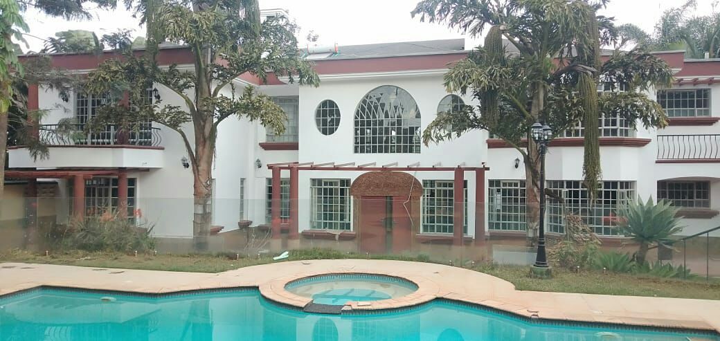 THIGIRI NEW MUTHAIGA NAIROBI 6BR STYLISH AMBASSADORIAL HOUSE FOR RENT