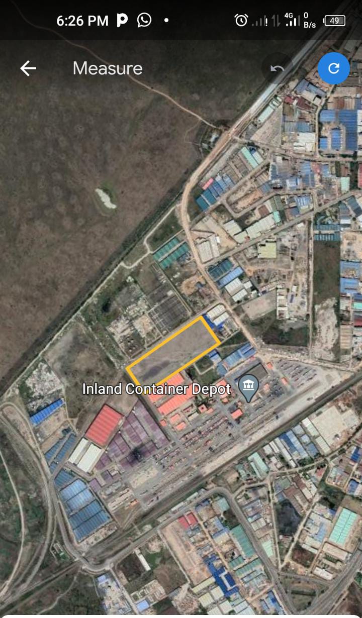 20 acres Industrial land for sale next to Nairobi inland container depot