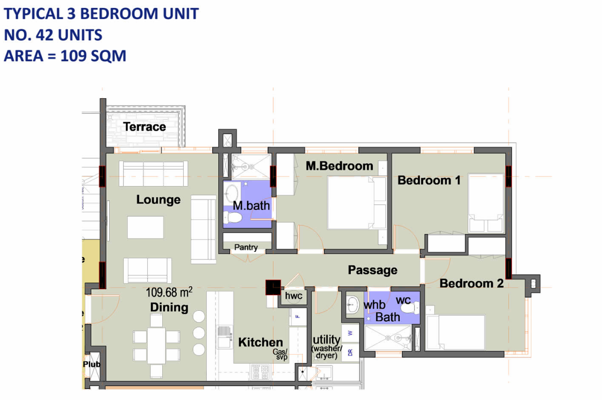 2 and 3 bedroom houses for sale in Amani Gardens Kitisuru.