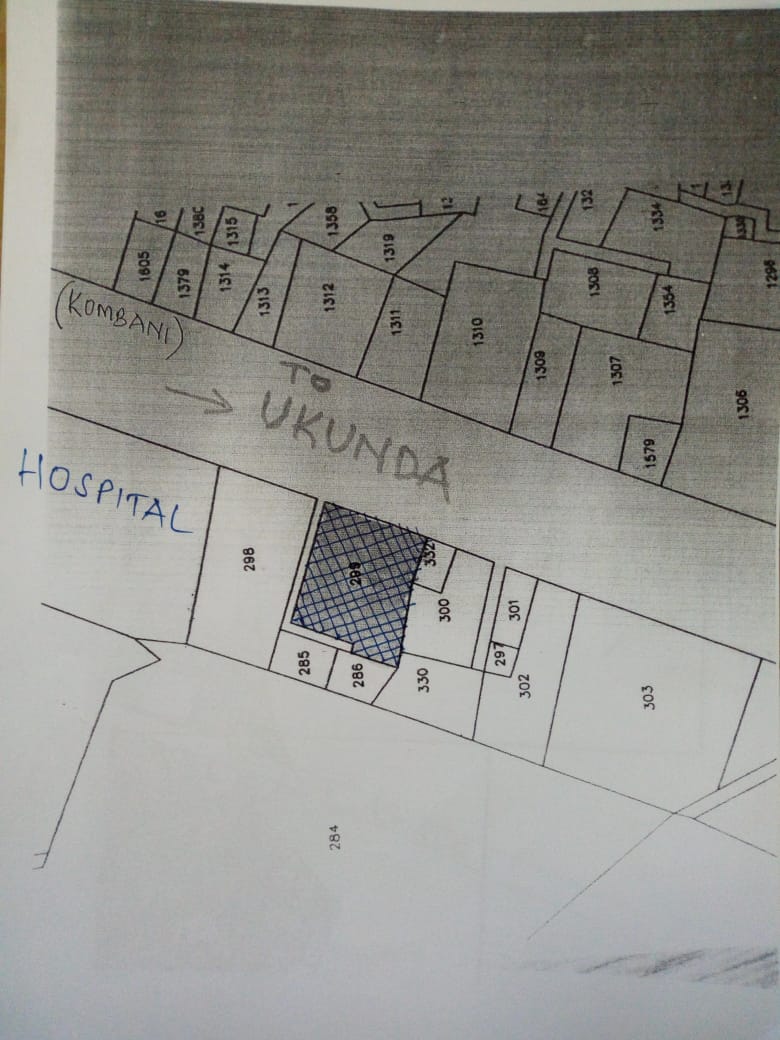 0.73 Acre Prime plot for sale. Kombani scheme plot No.299