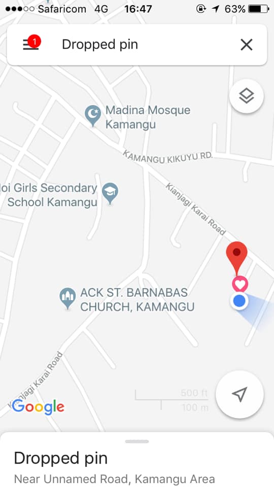 100 by 100 (1/4 acre ) plot on sale in Kikuyu Kamangu