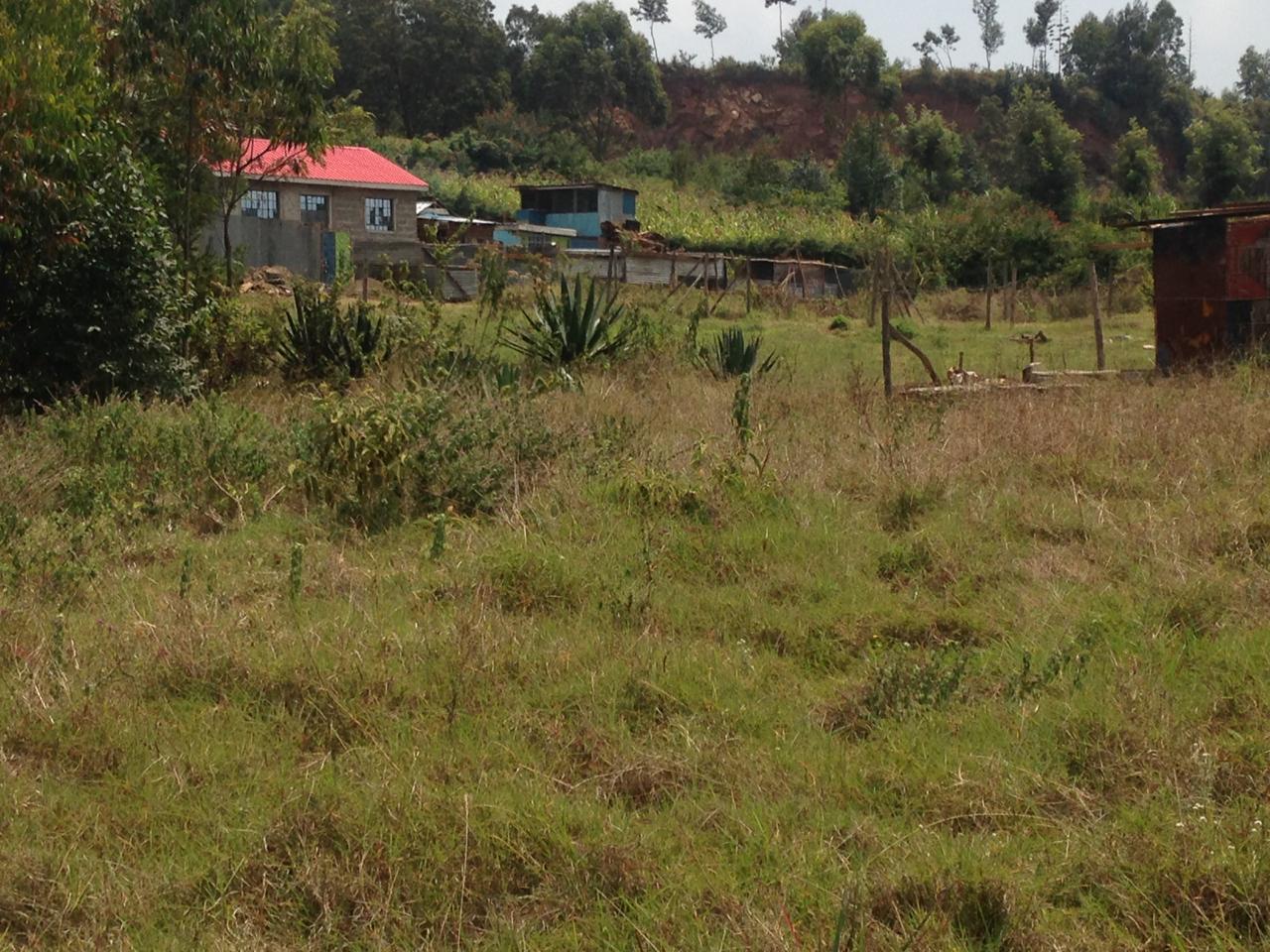 1/4 Acre plot for sale in Kikuyu. Distress Sale